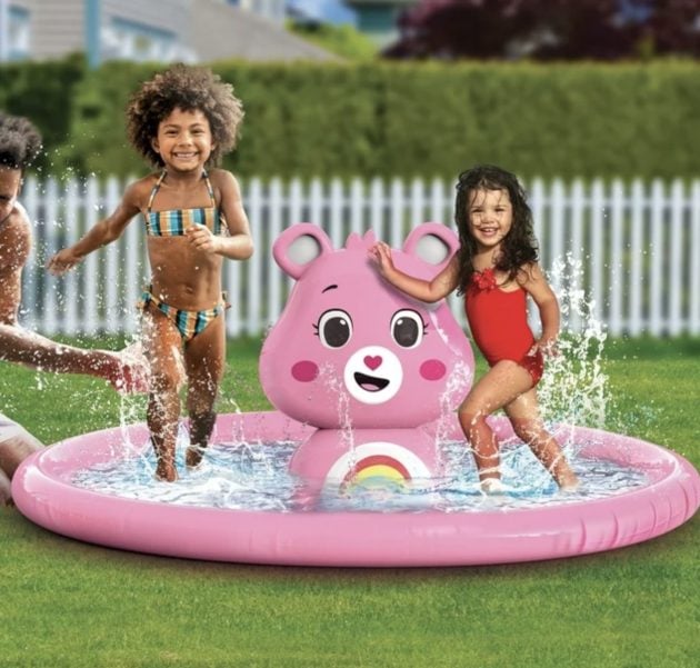 Care Bears Deluxe Inflatable Splash Pad with Sprinkler System 